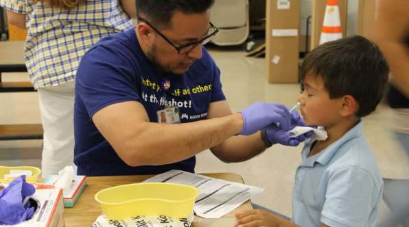 Thumbnail image of Keeping Young Students Healthy with Free Flu Shots