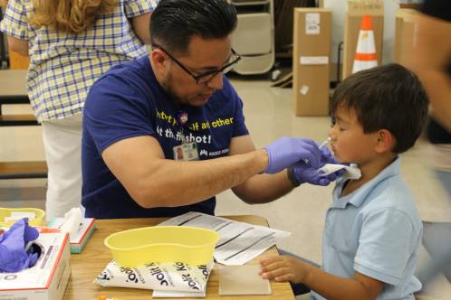 Thumbnail image of Keeping Young Students Healthy with Free Flu Shots